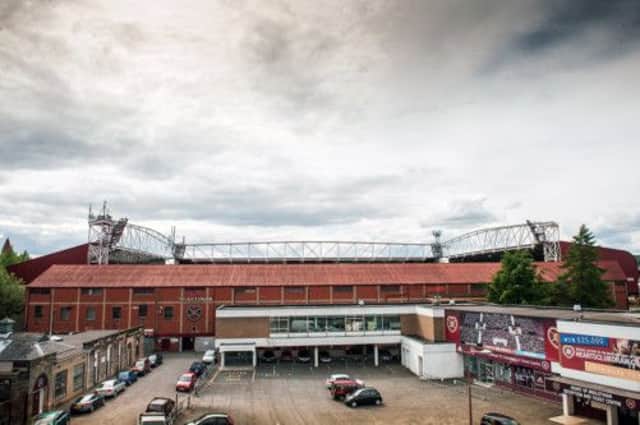 Tynecastle. Picture: Ian Georgeson