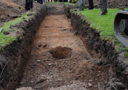 The 4,000-year-old cist cemetery. Picture: Saltire News