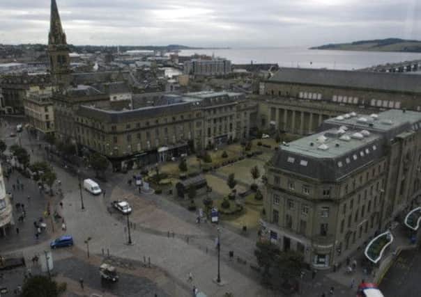 Dundee's City Square has been restored. Picture: TSPL