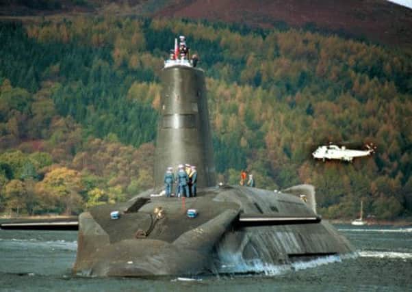 Trident has been the subject of repeated protests throughout its time in Scotland. Picture: TSPL