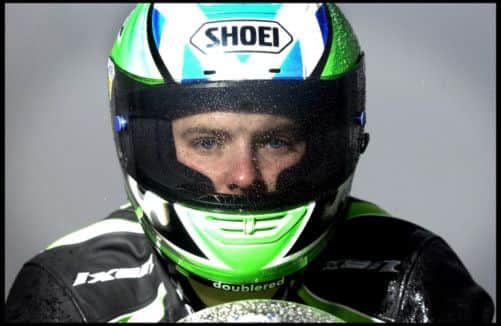 Stuart Easton will ride a replica of the Ducati which carried the late Steve Hislop to his second British Superbike crown in 2002. Picture: TSPL