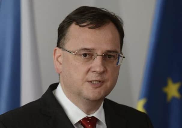 Petr Necas says he will not listen to calls for his resignation. Picture: AP