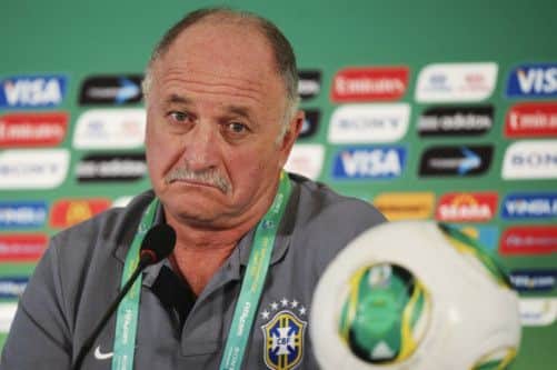 Brazil coach Luiz Felipe Scolari says its vital his team get off to a positive start this evening. Picture: Reuters