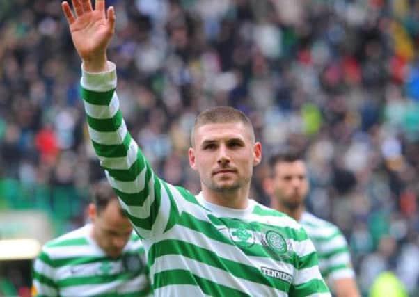Celtic's Gary Hooper. Picture: Robert Perry