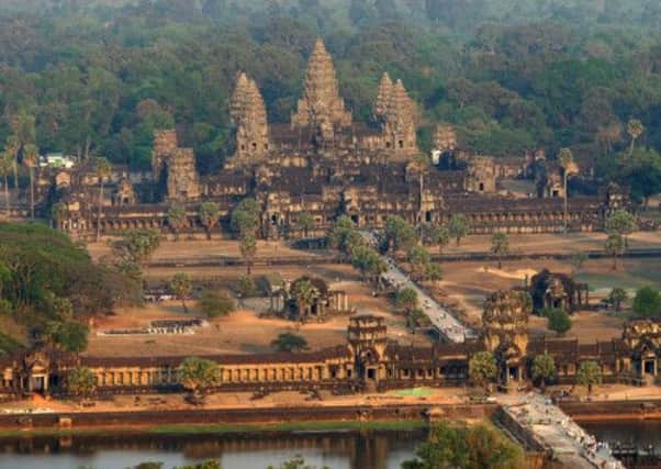 The lost city is just 40km from Angkor Wat. Picture: AFP/ Getty