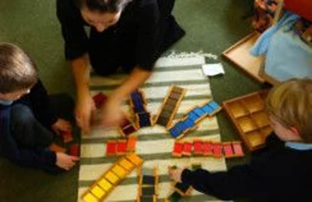 Montessori schools advocate giving more freedom to their pupils. Picture: PA