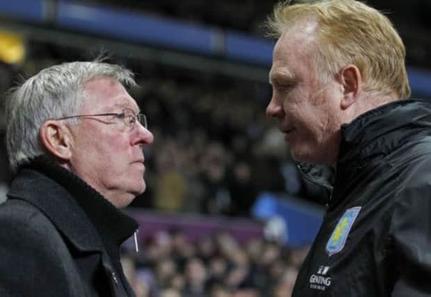 Sir Alex Ferguson, left, and Alex McLeish share strong Unionist sentiments. Picture: Getty