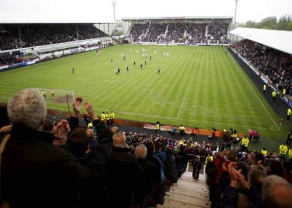 Dunfermline's home ground East End Park, which the group are bidding to buy along with the club itself. Picture: SNS