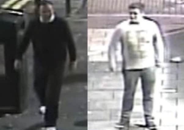 Police released these images of two men they are keen to track down. Picture: Submitted