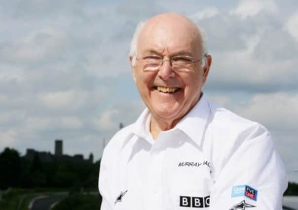 Murray Walker, pictured in 2007, says the cancer is 'mild' and 'treatable'. Picture: Getty