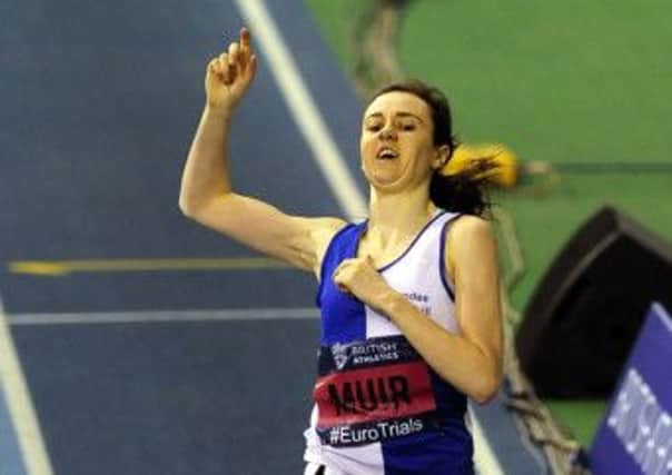 Laura Muir from Dundee was one of six Scots to win gold at the England Athletics Under-23 and Under-20 Championships. Picture: PA