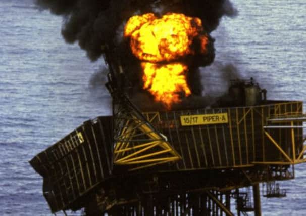 Over 160 people died in the Piper Alpha disaster. Picture: submitted