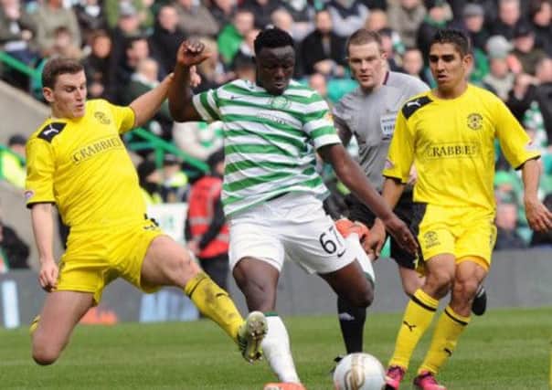 Victor Wanyama in action. Picture: Ian Rutherford