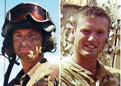 Corporal Stephen Allbutt and Private Phillip Hewett, who were killed in Iraq. Picture: PA