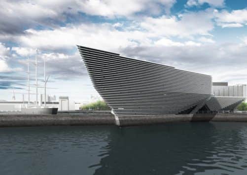 Artist's impression of the planned V&A Museum in Dundee. Picture: Contributed