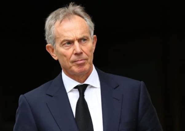 Former prime minister Tony Blair. Picture: PA