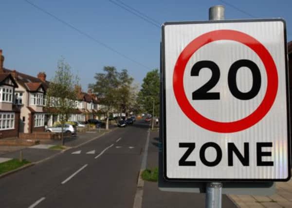 Every residential streets in Scotland should have a speed limit of 20mph, according to a new action plan. Picture: PA