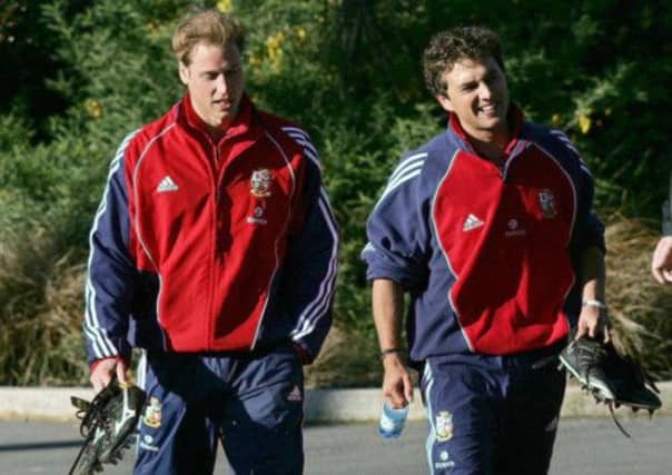 Thomas van Straubenzee (right) is an old friend of both princes. Picture: PA