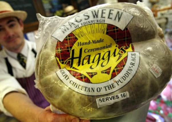 A food historian has claimed that haggis is an English dish. Picture: Getty