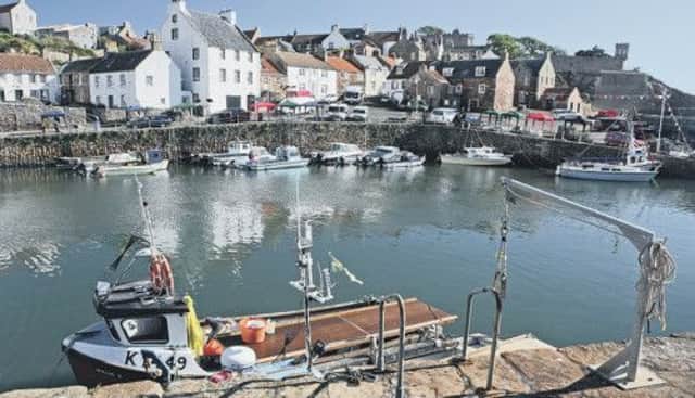 Bill Kean took this photograph of Crail harbour