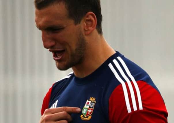 Captain Sam Warburton is one of eight Lions Test debutants for tomorrow's opener. Picture: Reuters