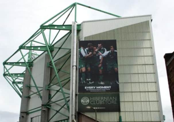 Hibs' Easter Road stadium is in line to stage top-class rugby. Picture: Greg Macvean