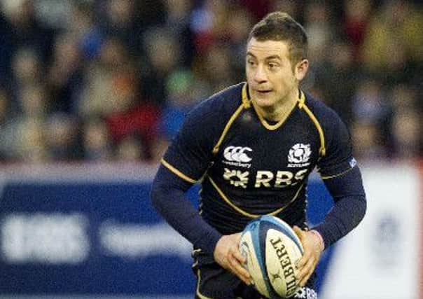 Greig Laidlaw (capt) will play number 9. Picture: SNS