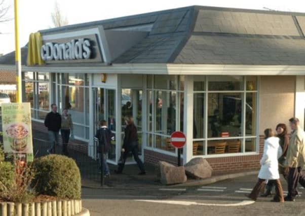 A woman was who bought a coffee from a McDonald's in Edinburgh scalded herself after being involved in a car crash shortly after. Picture: Rob McDougall