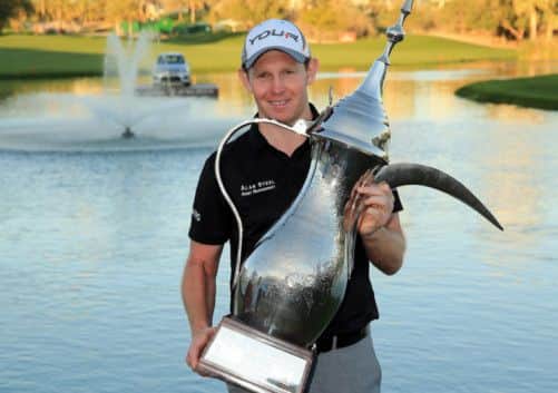 Stephen Gallacher's season got off to a great start with a three-shot win in February in Dubai, and hes hoping his improved consistency will pay off at Sunningdale tomorrow.  Picture: Getty