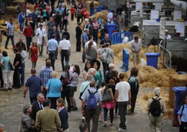 The Royal Highland Show 2013 in Ingliston. Picture: Jane Barlow