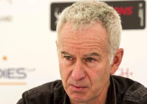 American tennis legend John McEnroe. Picture: SNS