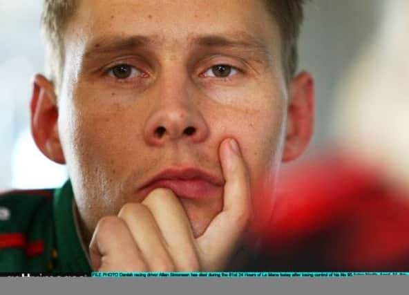 Danish driver Allan Simonsen died from his injuries following the crash. Picture: Getty
