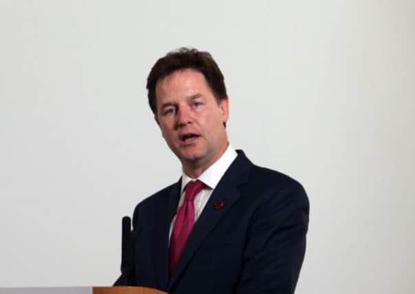 Nick Clegg. Picture: PA