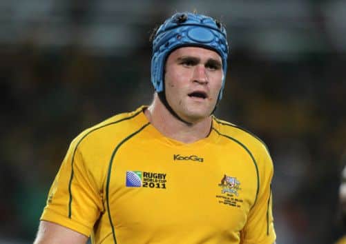 Australia captain James Horwill.  Picture: PA