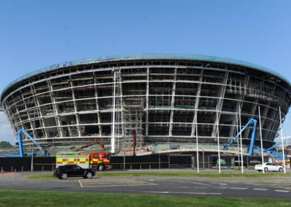 The  Hydro will be ready in time for its first concerts, say organisers. Picture: Robert Perry