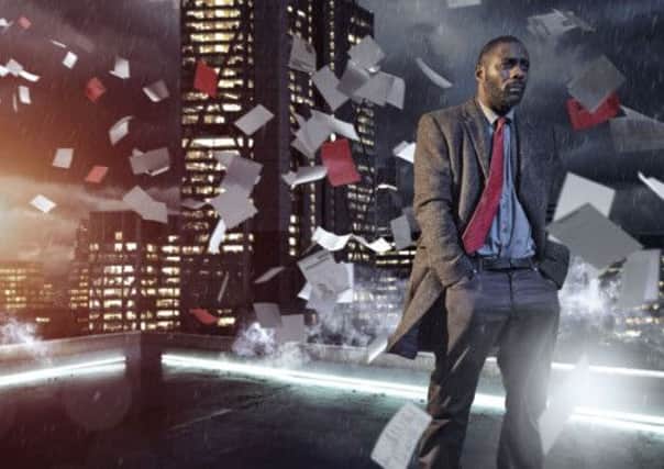 Idris Elba in Luther. Picture: BBC