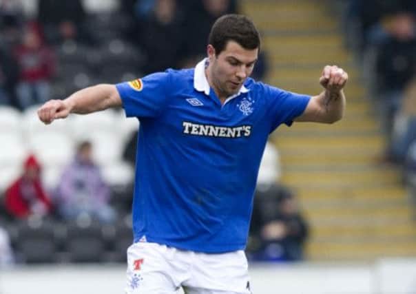 Richard Foster in action for Rangers against St Mirren, in March 2011. Picture: SNS