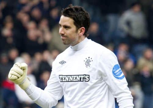 Neil Alexander's time at Ibrox has come to an end. Picture: SNS