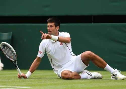 Novak Djokovic won in straight sets. Picture: Getty