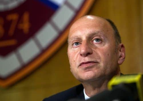 Administrator Bryan Jackson says financial sanctions could cripple Hearts. Picture: SNS