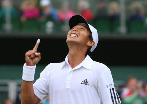 Lu Yen-Hsun of Taipei. Picture: Getty
