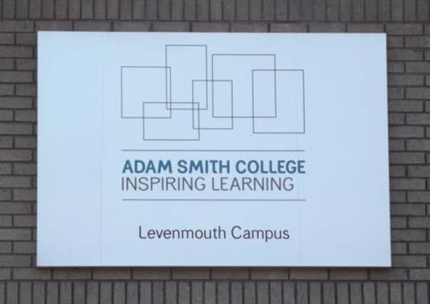 Adam Smith College, Fife. Picture: TSPL