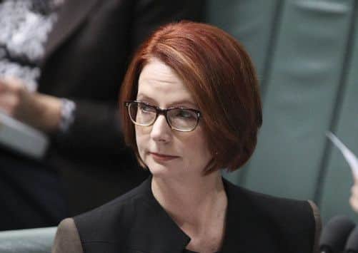 Ousted prime minister Julia Gillard. Picture: Getty