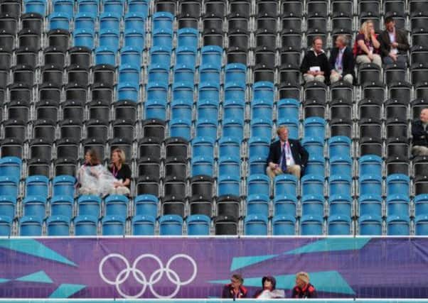 Commonwealth Games organisers have said there will be no repeat of the empty seats fiasco seen at last year's Olympic Games in London. Picture: Getty