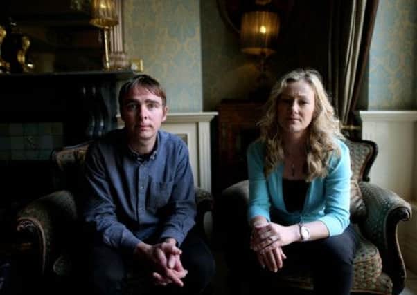 Sarah McGuinness and James Burke of Terminations for Medical Reasons (TFMR). Picture: PA