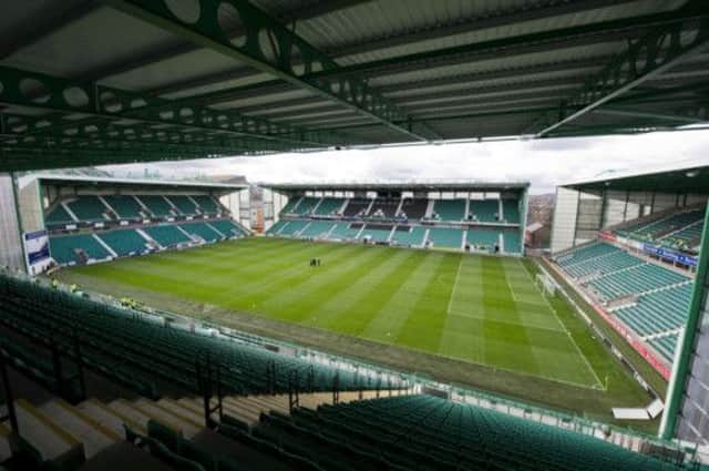 Easter Road stadium, home of Hibernian. Picture: SNS