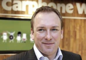 Andrew Harrison of Carphone Warehouse. Picture: Contributed