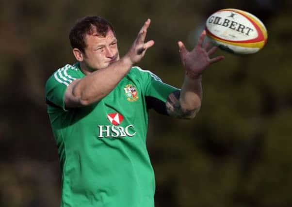 Ryan Grant is on the bench for the Lions on Saturday. Picture: PA