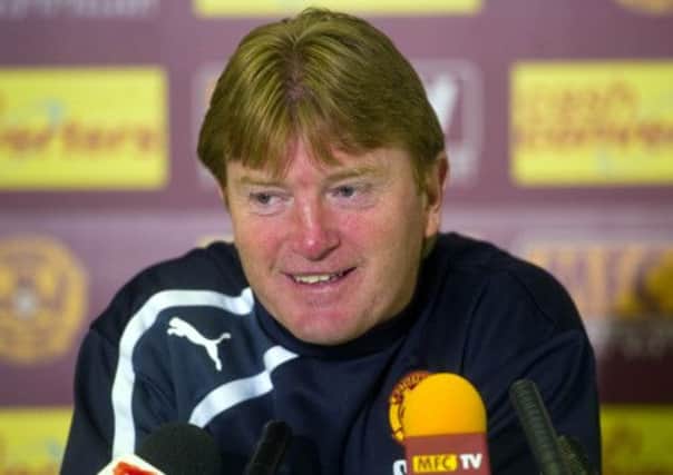 Motherwell manager Stuart McCall. Picture: SNS