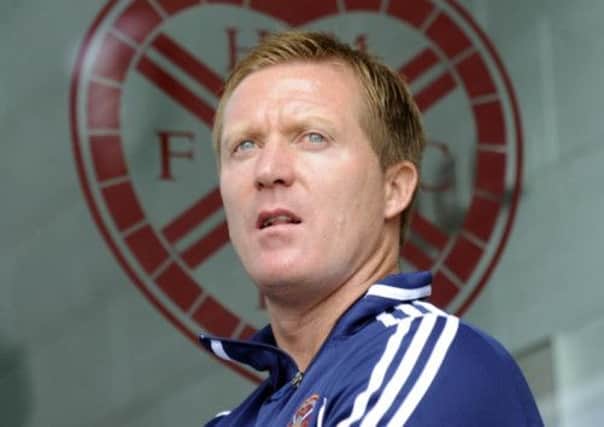 Hearts manager Gary Locke. Picture: Phil Wilkinson